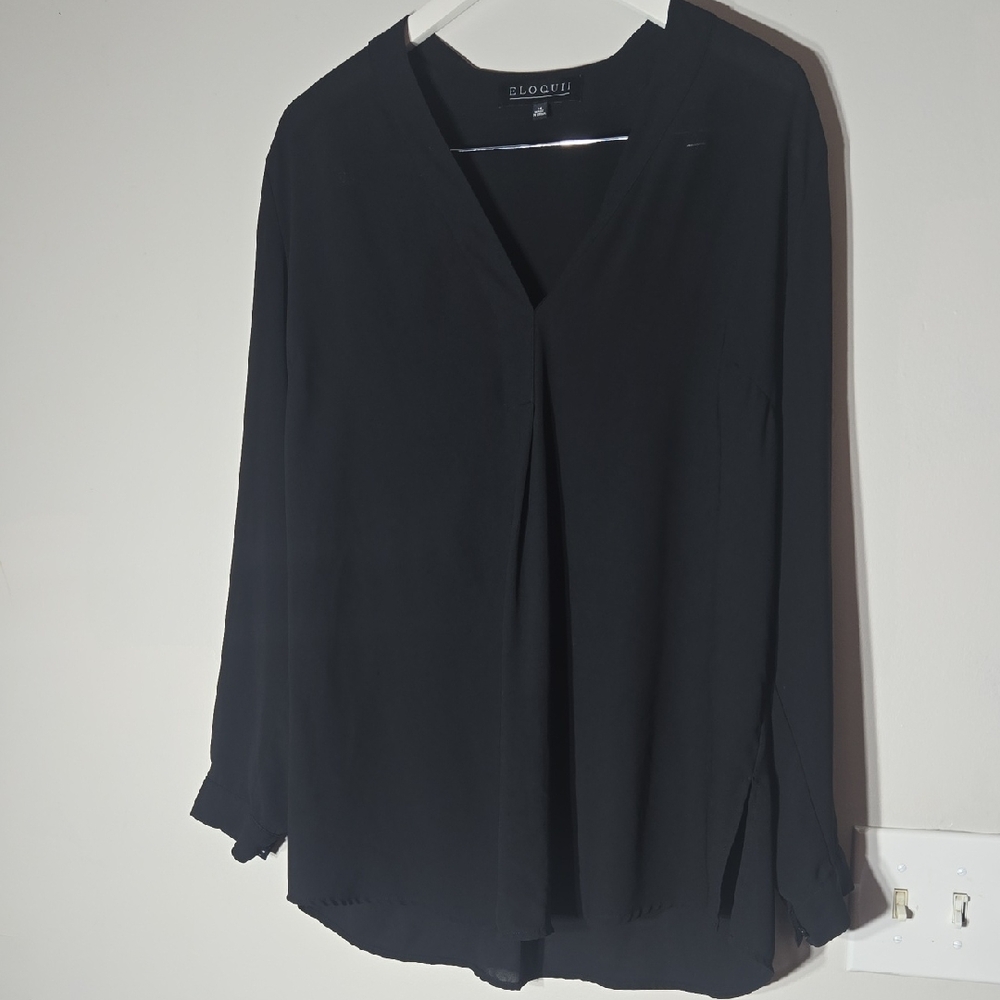 Eloquii Black Women's Blouse